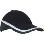 Picture of Brushed Heavy Cotton Cap with Tri-Coloured Peak