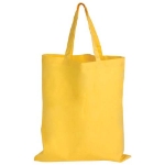 Picture of Coloured Cotton Tote Bag with Short Handles