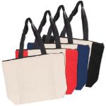 Picture of Calico Zip Shopper Bag