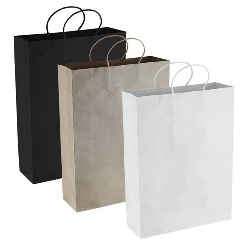 Picture of Paper Kraft Shopping Bag 310mmW x 420mmH x 110mmH