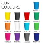 Picture of ECO COFFEE CUP PLASTIC DOUBLE WALL CUP2GO 356ML