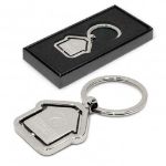Picture of Spinning House Metal House Keyring