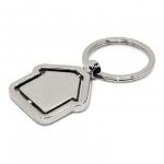 Picture of Spinning House Metal House Keyring