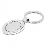 Picture of Oval Metal Keyring