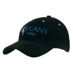 Picture of Brushed Heavy Cotton Cap with Metal Eyelets & Buckle