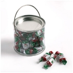 Picture of PVC Bucket filled with Christmas Toffees 190g