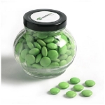 Picture of BFCFJ017 - Choc Beans Round Jar 200g