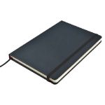 Picture of Venture A5 PU Notebook with Elastic Closure