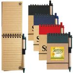 Picture of Tradie Cardboard Notebook with Pen