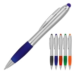 Picture of CARA STYLUS SILVER BALLPOINT PEN WITH STYLUS