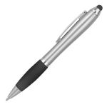 Picture of CARA STYLUS SILVER BALLPOINT PEN WITH STYLUS