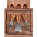 Picture of Braemar Glass Cheese Board & Knife Set