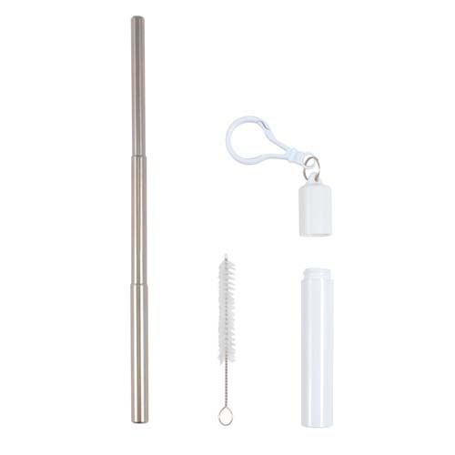 Picture of Telescopic Reusable Stainless Steel Straw In Tube