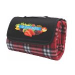 Picture of Antigua Picnic Rug, Red Check