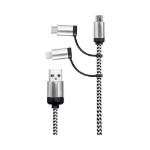 Picture of Pesaro 3n1 Fabric Charge & Data Cable