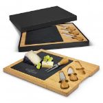 Picture of Bamboo and Slate Cheeseboard Set