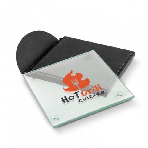 Picture of Single Square Glass Coaster