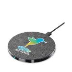 Picture of Tweed Fast Wireless Charger - Round