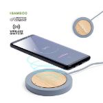 Picture of Bamboo & Limestone Cement Wireless Charger