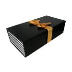 Picture of Rectangular Flat Pack Gift Box with Ribbon