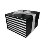 Picture of Small Flatpack Gift Box with Ribbon