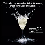 Picture of Unbreakable Polycarbonate Wine, Champagne, Cocktail Glasses