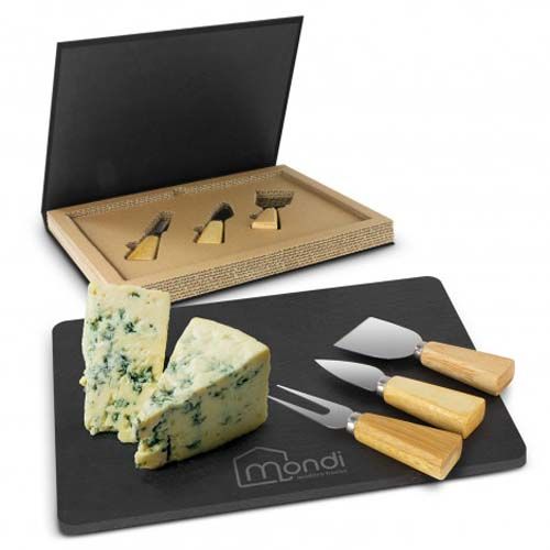 Picture of Montrose Slate Cheese Board Set