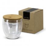 Picture of Glass Cup With Bamboo Lid 250ml