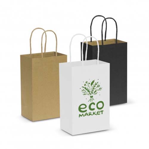 Picture of Paper Carry Bag - Small 210mm H  x  133mm W x 82mmD 