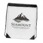 Picture of Clear Drawstring Bag 