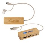 Picture of Eco Bamboo USB Hub 