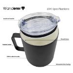 Picture of Wanderer Insulated Tumbler with Handle 400ml