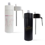 Picture of Zara Stainless Steel Insulated Drink Bottle with Straw 600ml