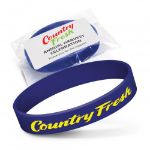 Picture of Silicone Wrist Band - Embossed