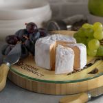 Picture of NATURA Glass & Bamboo Cheese Board