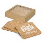 Picture of Oakridge Cork Coaster Square Set of 4