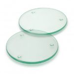 Picture of Venice Glass Coaster Set of 2 - Round