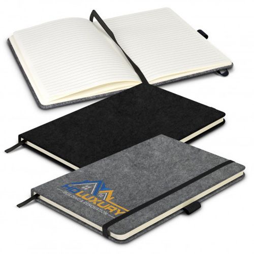 Picture of RPET Felt Hard Cover Notebook