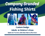 Picture of Sublimated Full Colour Custom Design Fishing Shirt