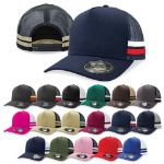 Picture of Trucker Cap Two 2 Stripe - Custom Made - choose your own colours