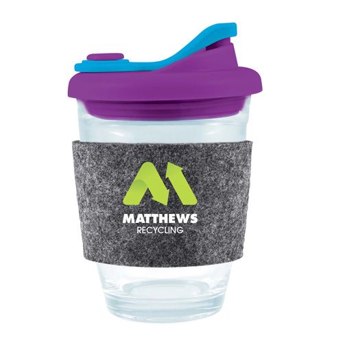 Picture of Vienna Coffee Cup / Snap Lid / RPET Band