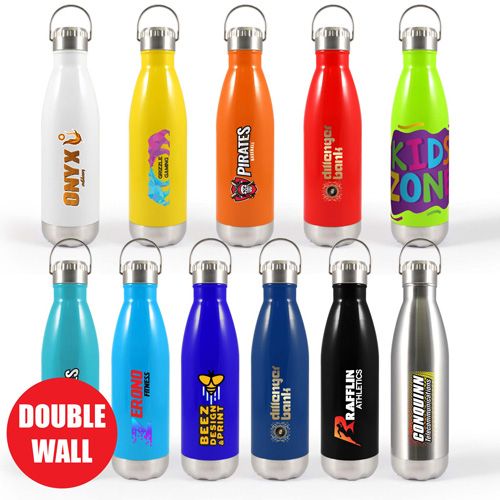 Picture of Soda Vacuum Bottle with Hanger Lid