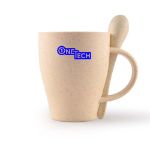 Picture of Avenue Wheat Fibre Cup and Spoon