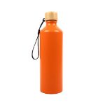 Picture of Gelato Aluminium Drink Bottle with Bamboo Lid
