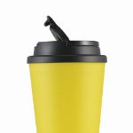 Picture of Aroma Double Wall Coffee Cup / Handle Lid 350ml
