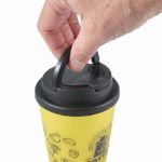 Picture of Aroma Double Wall Coffee Cup / Handle Lid 350ml
