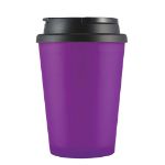 Picture of Aroma Double Wall Coffee Cup / Handle Lid 350ml