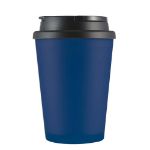 Picture of Aroma Double Wall Coffee Cup / Handle Lid 350ml