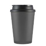Picture of Aroma Double Wall Coffee Cup / Handle Lid 350ml