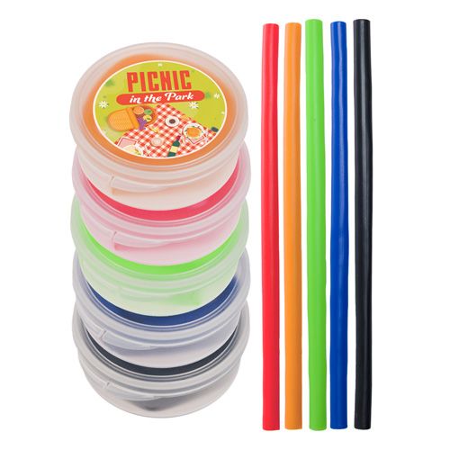 Picture of Silicone Straw in Case